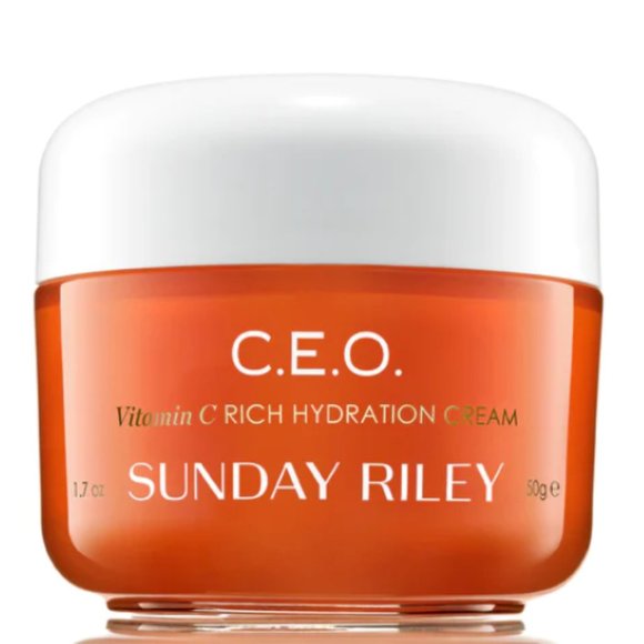 *NEW*Sunday Riley C.E.O. Vitamin C Rich Hydration Cream - Picture 1 of 1